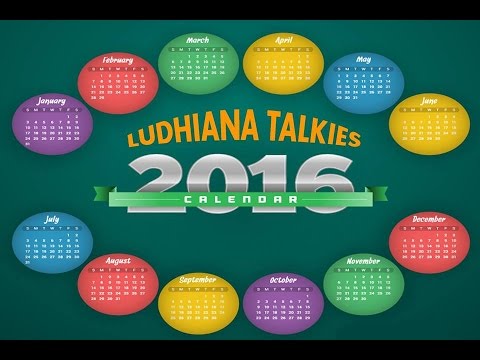 SHASHEEKANT PATEL Ludhiana Talkies Calender 2016