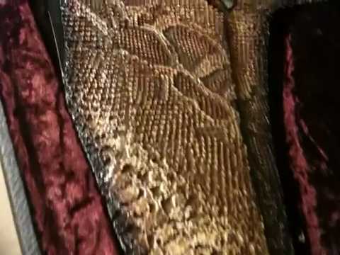 DBZ Guitars: USA Snake Skin Venom (iPhone Video)