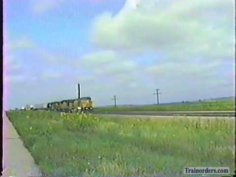 Classic Railroad Series 158 - UP in Nebraska August 24, 1996