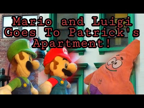 Mario and Luigi Goes To Patrick's Apartment!