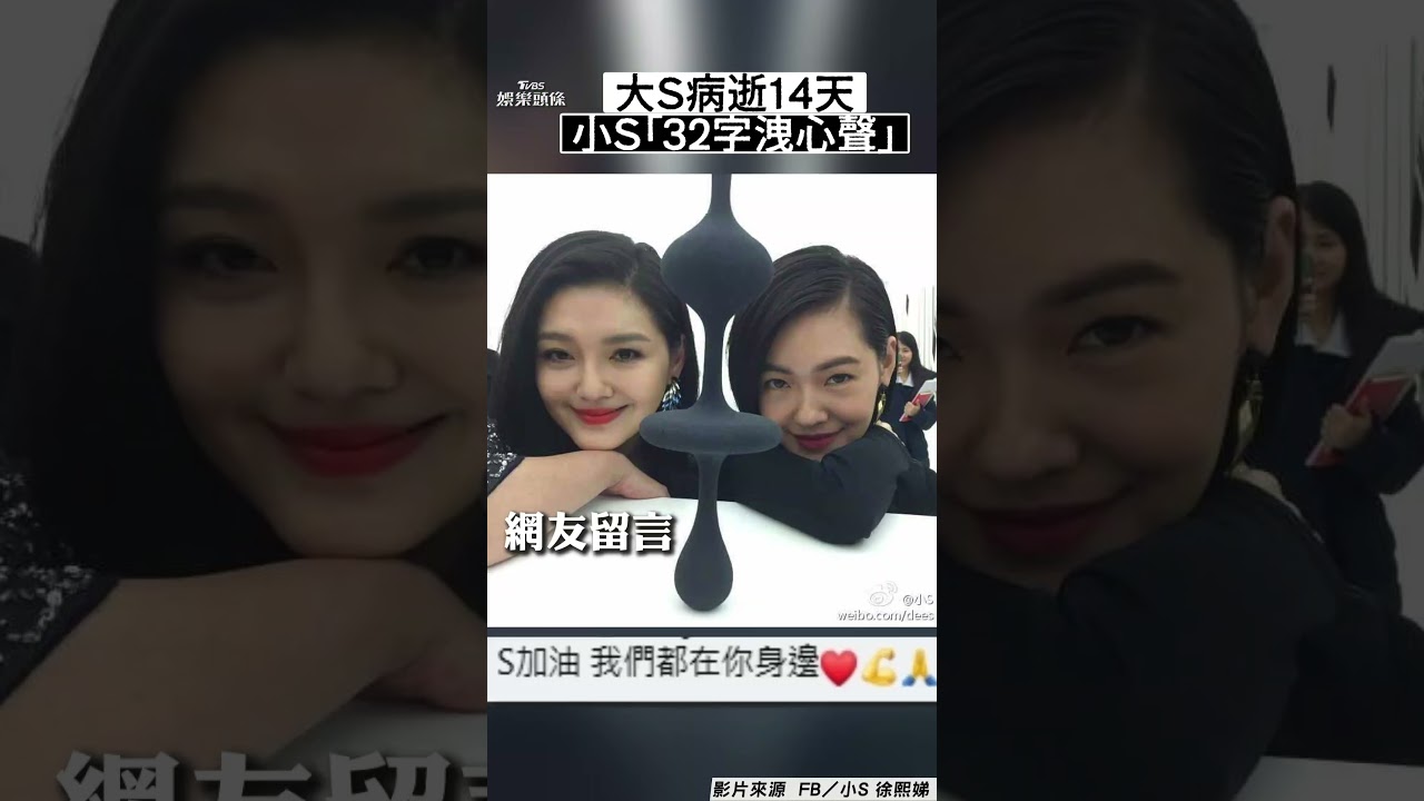 影音/大S病逝第14天小S「32字洩心聲」!蔡康永疑喊話:好好活著