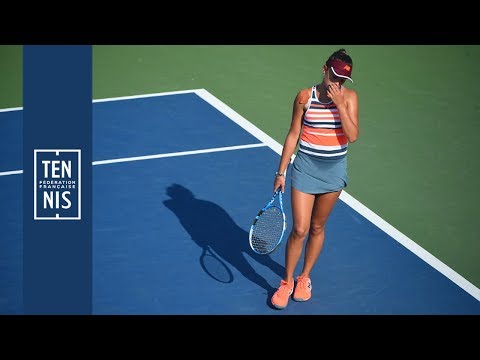 US Open juniors 2018 - Finale - L'émotion de Clara Burel après sa défaite | FFT