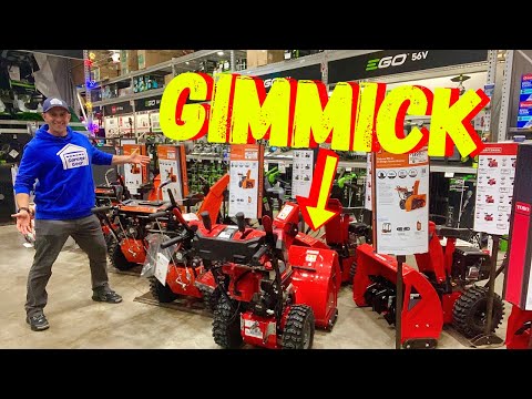 SNOWBLOWERS TO LOOK FOR AT LOWE'S IN 2024 (And Ones To AVOID)