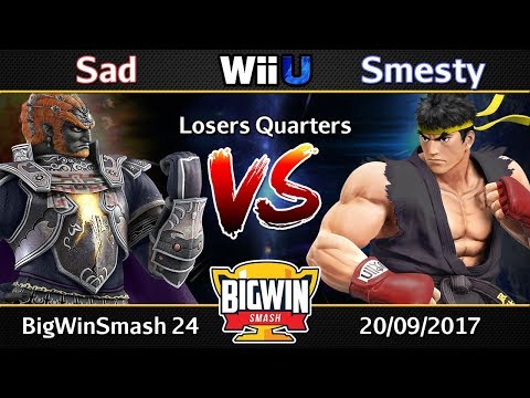 BigWinSmash 24 - Losers Quarters - Sad (Ganondorf) v Smesty (Ryu)