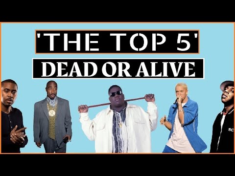 2Pac, Biggie, Eminem, Jay Z & Nas - The Top 5 [2023] (AI)