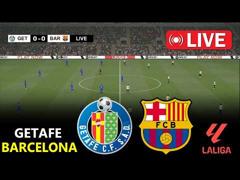 Getafe vs Barcelona | La Liga 2026 | Full Match Streaming | PES 21 Simulation Gameplay