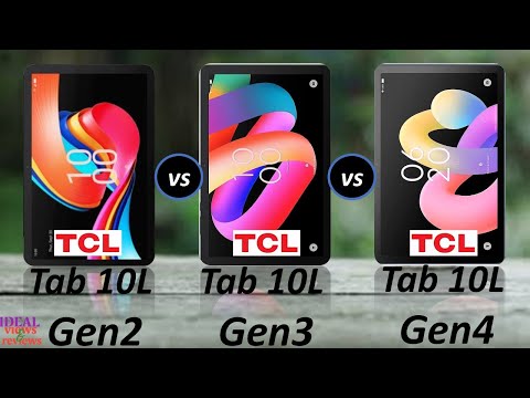 TCL Tab 10L Gen 2 vs TCL Tab 10L Gen 3 vs TCL Tab 10L Gen 4