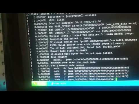 Using serial console