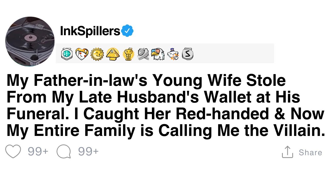 [Full Story] My Father-in-law's Young Wife Stole From My Late Husband's Wallet at His...