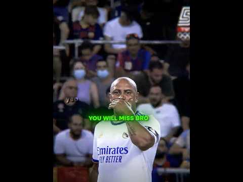 Ronaldinho vs Roberto Carlos 🥶😂