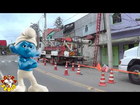 Mega Operação da Eletropaulo no Centro de Juquitiba
