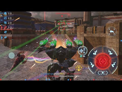 Puncher Behemoth opens SUPER close Factory (9m damage, 12 kills, 8 beacons) — War Robots