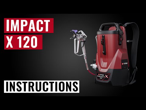 Impact X 120 18 V - Setup, Application, Cleaning