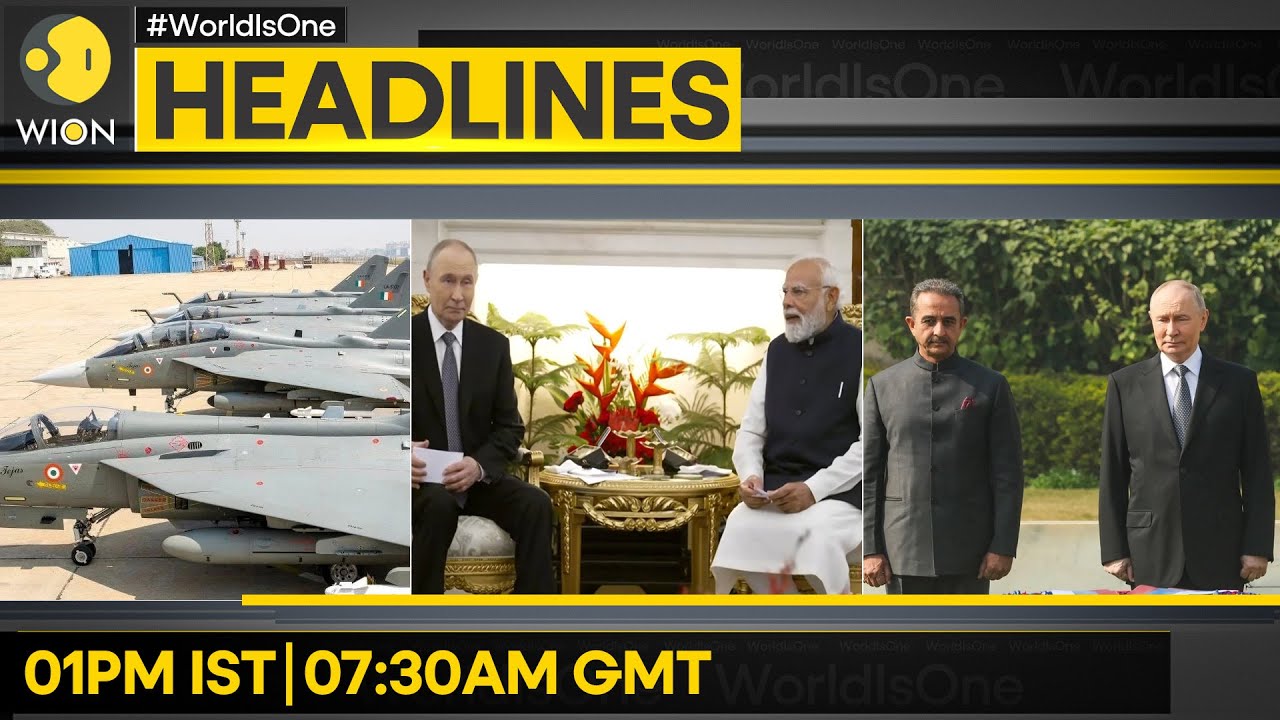 PM Modi: India Is On The Side Of Peace | Putin Pays Tribute To Gandhi at Rajghat | WION Headlines