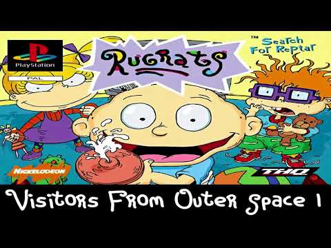 Rugrats: Search For Reptar | PS1 | OST - Visitors From Outer Space 1 (4K)
