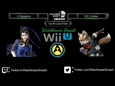 SOS Top 48 Losers Finals - K Mystearica (Bayonetta) Vs. E2C Colinies (Fox)