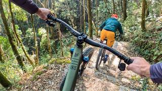 Let off the brakes and you’re out of control | Mountain Biking Nepal