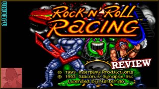 Rock n' Roll Racing - on the Super Nintendo ( SNES ) !! with Commentary