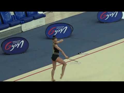 Margot TRAN massues - 2025 Championnats de France EF