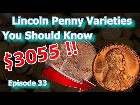 Lincoln Penny Varieties You Should Know Ep. 33 - 1984, 1947, 1930
