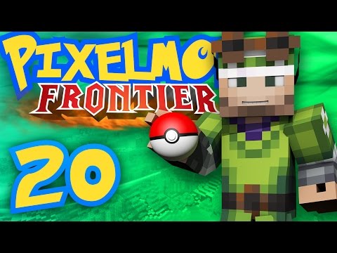Pixelmon Survival Frontier [Part 20] - The Flying Gym Leader! feat. Poet!