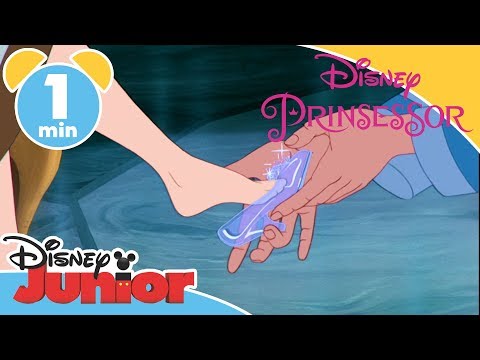 Askungen | Askungen provar glasskon 💎 - Disney Junior Sverige