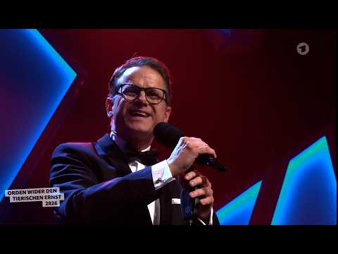Büttenrede von Carsten Linnemann beim "Orden wider den tierischen Ernst 2026" in Aachen