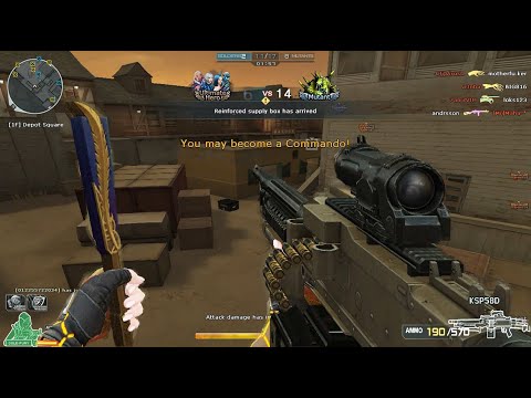 Crossfire NA ( Đột Kích Bắc Mỹ  ) 2.0 : KSP58D - Hero Mode X - Zombie V4