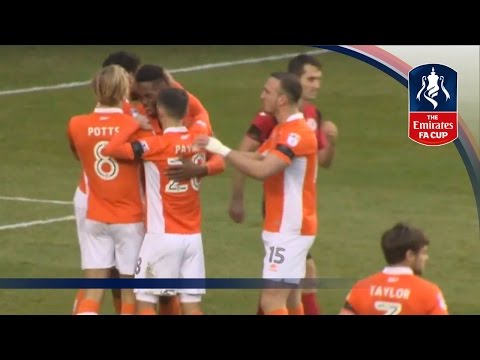 Blackpool 1-0 Brackley Town - Emirates FA Cup 2016/17 (R2) | Goals & Highlights
