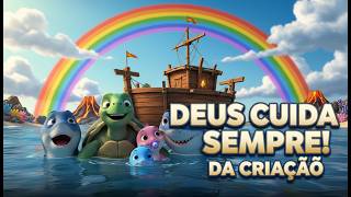 DESENHO INFANTIL ???? DEUS CUIDA DE TODOS OS ANIMAIS ???? | História Emocionante