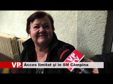 Acces limitat şi în SM Câmpina