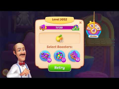 HomeScapes Level 3052 - 3053 | Gameplay Walkthrough