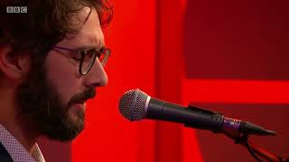Josh Groban sings River (part) accompanies himself on the piano 2018 - great song!