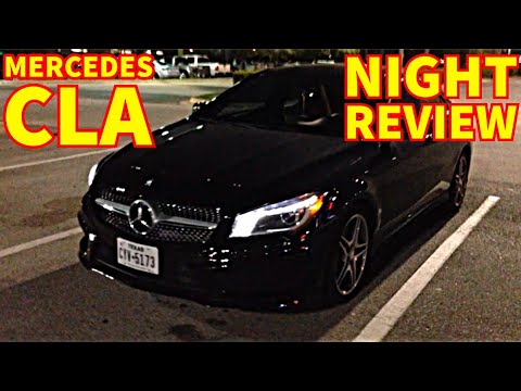 Mercedes Benz CLA Night Review (LED)