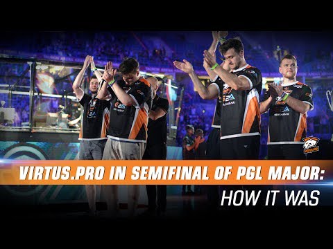Virtus.pro players and fans emotions in the Major semifinals
