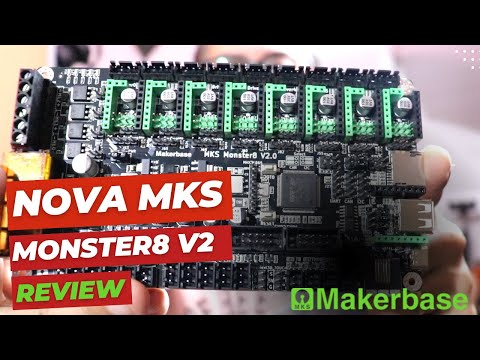 Conheçam a NOVA MONSTER 8 V2 da MKS - INDICADA PARA IMPRESSORAS 3D VORON