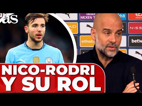 GUARDIOLA explica el ROL de NICO GONZÁLEZ cuando se RECUPERE RODRI