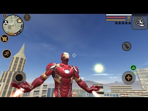 Vegas Crime Simulator | Fan Art | Iron Man Android Gameplay HD (naxeex)