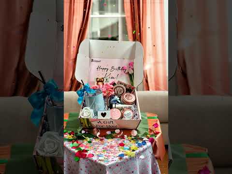 Unbox the Magic: Our Personalized Birthday Gift Box for Her! ✨#birthdaygift #birthdaycelebration