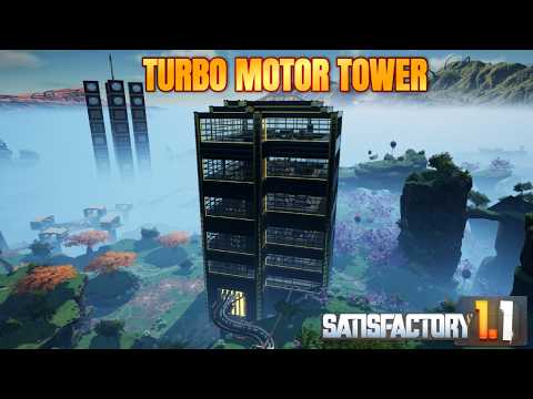 Automating Radio Control Units & Turbo Motors - New Satisfactory 1.1 Playthrough
