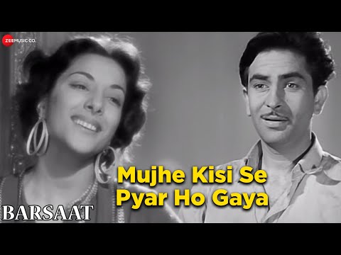 Mujhe Kisi Se Pyar Ho Gaya | Barsaat | Raj Kapoor & Nargis | Lata Mangeshkar | Shankar Jaikishan