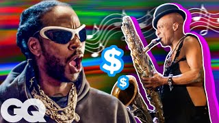 2 Chainz Plays Funk Instruments Worth $800K with Hit-Boy | Most Expensivest | GQ