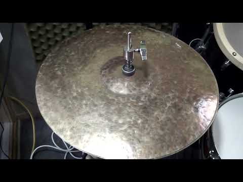 15 OSC II Top/Rustico Bottom Turk Hats, 1260g & 1157g - Handcrafted cymbals by Craig Lauritsen