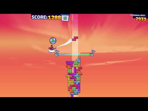 Tricky Towers -New Endless Race World Record (3.3k) - PS4 (20.06.2018)