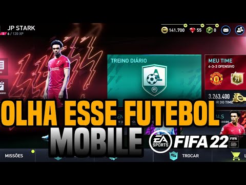 FIFA 22 MOBILE - MOTOROLA ONE MACRO - MELHOR QUE EFOOTBALL DE CONSOLE? 🔥