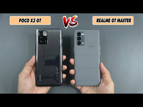 Poco X3 GT vs Realme GT Master | SpeedTest and Camera comparison