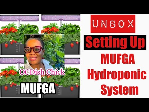 Beginner Hydroponics |Unbox & Set up New MUFGA Hydroponics System