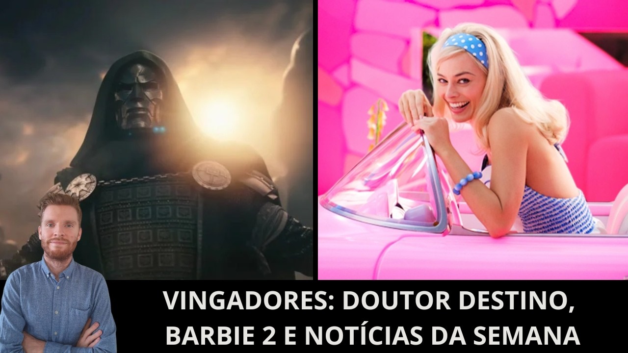 Ao vivo: Vingadores: Doutor Destino, Warner/Barbie 2, Os Incríveis 3, D23 e mais!