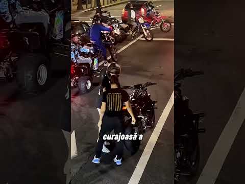 Motociclistul agresiv a primit un final dulce 😳