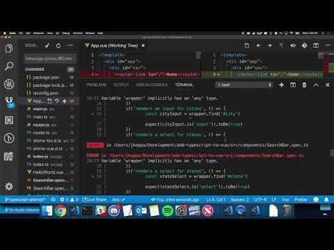 Adding TypeScript to Vue (Live)